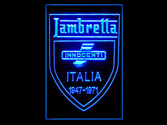 Lambretta Innocenti LED Sign